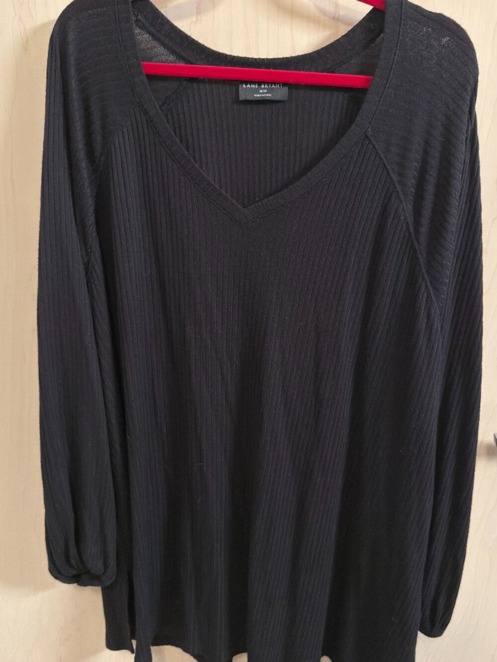 Lane Bryant black swing top